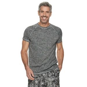 Men's Croft & Barrow L Raglan Rash Guard Swim Tee